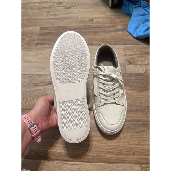 Allsaints Alton Low Top Sneaker White 10 - Picture 5 of 5